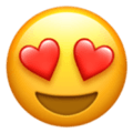 heart eyes
